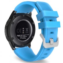BStrap Silicone Sport remienok na Huawei Watch GT 42mm, light blue (SSG006C1102)