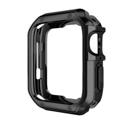 MG Soft Strong puzdro na Apple Watch 7/8/9 45mm, čierne