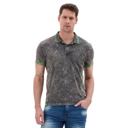 Polokošeľa Cipo & Baxx CT852 anthracite