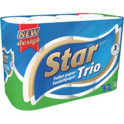 Ooops Star Trio toaletný papier 3vrst. 32ks