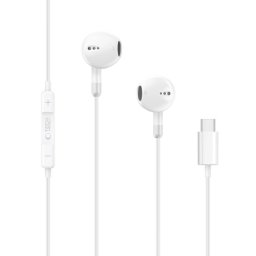 Tech-Protect Core G4 slúchadlá do uší USB-C, biele