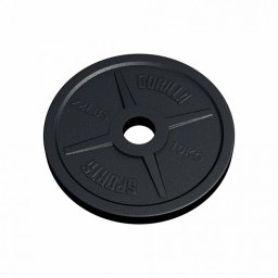 Gorilla Sports Záťažový kotúč 50/51 mm, liatina, 10 kg