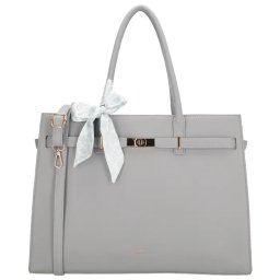 Svetlomodrá veľká shopper kabelka na notebook „Crystal”