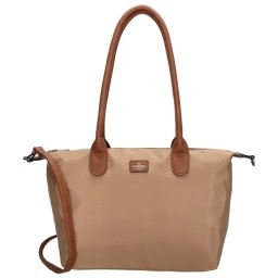 Hnedá objemná shopper kabelka „Femine”