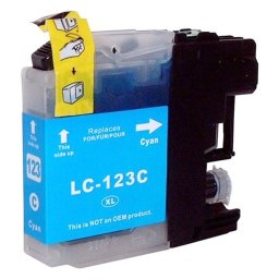 Brother LC-123XLC kompatibilná atramentová náplň