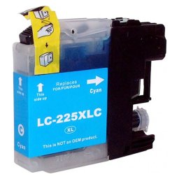 Brother LC-225XLC kompatibilná atramentová náplň