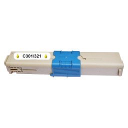 OKI C 301 (44973533) žltý kompatibilný toner