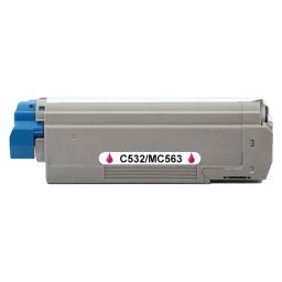 OKI C532 (46490606) purpurový kompatibilný toner