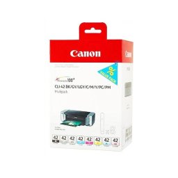 Canon CLI-42 BK/GY/LGY/C/M/Y/PC/PM PACK originálne atramentové náplne