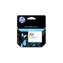 HP CZ136A (no. 711) 3xŽltá originálne atramentové náplne