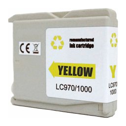 Brother LC-1000/970Y renovovaná atramentová náplň Premium
