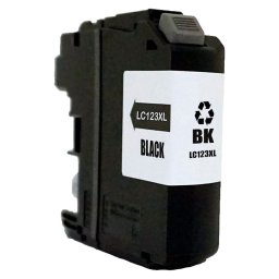 Brother LC-123XLBK renovovaná atramentová náplň Premium