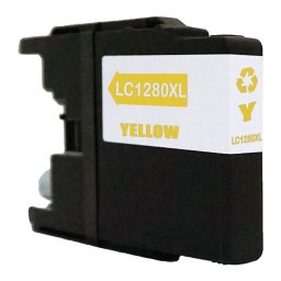 Brother LC-1280XLY renovovaná atramentová náplň Premium