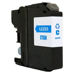 Brother LC-223C renovovaná atramentová náplň Premium