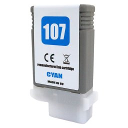 Canon PFI-107C renovovaná atramentová náplň Premium