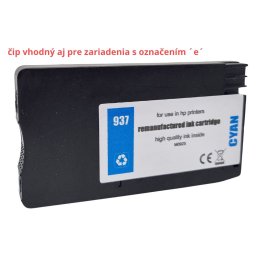 HP 4S6W2NE (no. 937) renovovaná atramentová náplň Premium