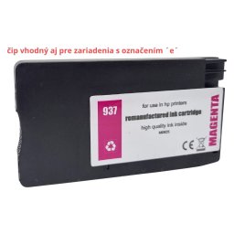 HP 4S6W3NE (no. 937) renovovaná atramentová náplň Premium