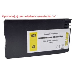 HP 4S6W4NE (no. 937) renovovaná atramentová náplň Premium