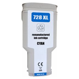 HP F9K17A (no. 728) renovovaná atramentová náplň Premium