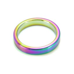 High Polished Rainbow Cockring (40/10mm)