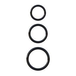 Fantasy C-Ringz - Silicone 3-Ring Stamina Set