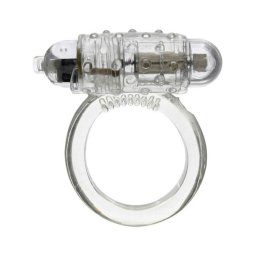 Cockring silicon vibrating clear