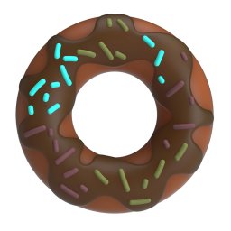 Choco Super Donut Silicone Cock Ring