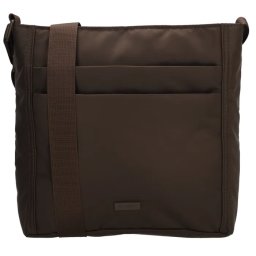 Tmavohnedá nepremokavá crossbody kabelka „Amelie”