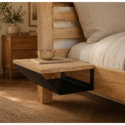 indickynabytok.sk - Nočný stolík 33x13x30 indický masív mango