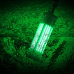 Rybárske svetlo 300W zelené LED - 360° s IP68 krytím - až do 50m ponor s 6m káblom