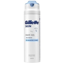 Gillette Skin Ultra Sensitive gél na holenie pre 200 ml