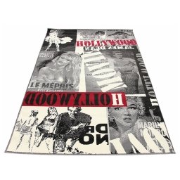 Koberec Hollywood Stars grey city