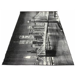 Koberec Manhattan Skyline black city