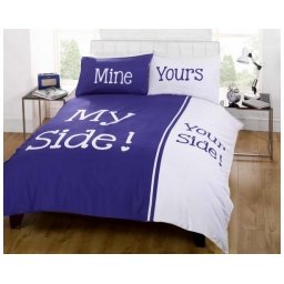 Povlečení Moje strana modrá