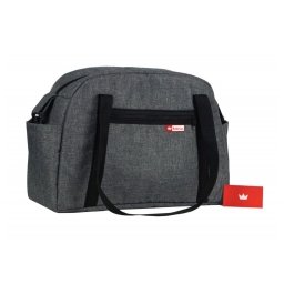 Taška na kočárek šedá jeans Lux