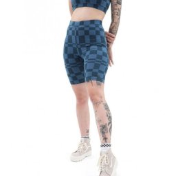 Vans Wm Flying V Print Legging Short blue Velikost: S