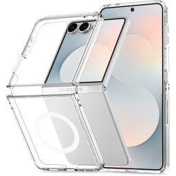 Tech-Protect FlexAir Hybrid MagSafe kryt na Samsung Galaxy Z Flip 8, priesvitný