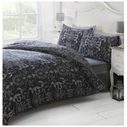Povlečení Damask Black