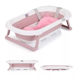 Chipolino Isla skladacia vanika so sieovanou podlokou 81 cm-pink