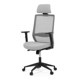 Autronic, Kancelárska stolička, sivá, sieťovina, 120 kg, KA-V3329 GREY