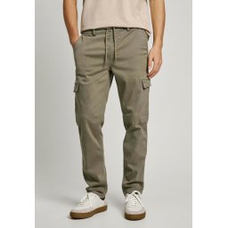 Kapsáče Pepe Jeans GYMDIGO CARGO - STONE GREEN