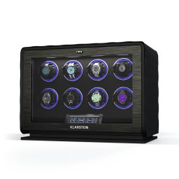 Klarstein LuminousTime naťahovač hodiniek, 8 hodiniek, mnoho nastavení, LED, 10 dB