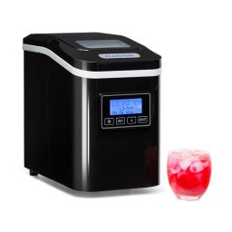 Klarstein Lannister, čierne, zariadenie na prípravu kociek ľadu, 10 kg/24 h