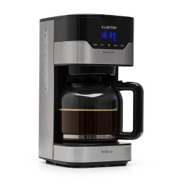 Klarstein Arabica 1.5, kávovar, 1.5 l, EasyTouch Control, strieborný/čierny