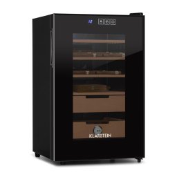 Klarstein El Presidente 65, humidor, 70 W, dotykový, bukové drevo, 65 l, LED, čierny