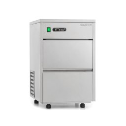 Klarstein Frostica, výrobník ľadu, 20 kg/24 hod., ušľachtilá oceľ, strieborný
