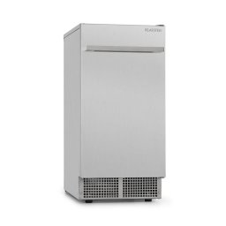 Klarstein Icetender, zariadenie na výrobu ľadu, nugety, 30 kg/24 hod., ušľachtilá oceľ, strieborné