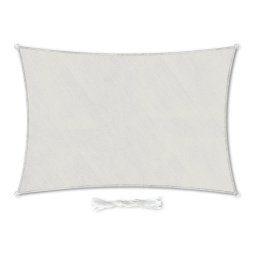 Blumfeldt Pravouhlá slnečná clona, 3 x 5 m, s upevňovacími okami, polyester, priedušná