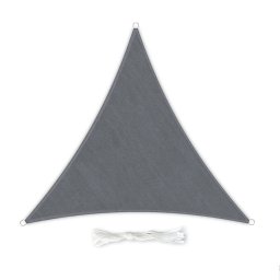 Blumfeldt Trojuholníková slnečná clona, 3 × 3 × 3 m, polyester, priedušná