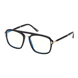Okuliare k počítaču Tom Ford FT6086-B/V 001 filtrom modrého svetla